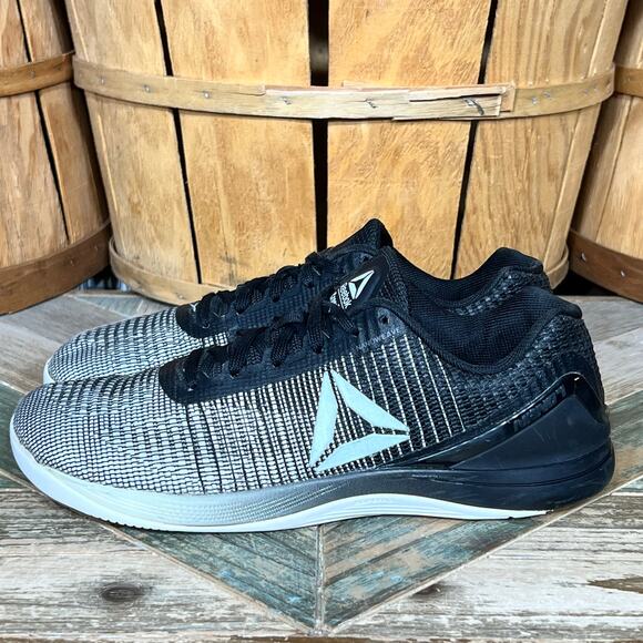 Reebok Crossfit Nano 7 White Black Gym Training Shoes Sneakers Womens Size 9.5 - Picture 2 of 10
